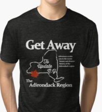 Get Away To Upstate New York Tri-blend T-Shirt