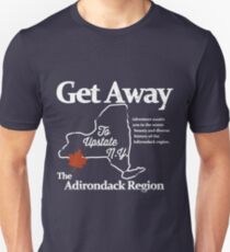Camiseta unisex Dirígete al norte del estado de Nueva York