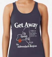 Camiseta de tirantes para mujer Dirígete al norte del estado de Nueva York
