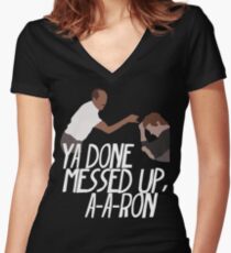 Key & Peele - Substitute Teacher Women's Fitted V-Neck T-Shirt