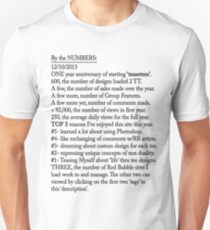 By the NUMBERS Unisex T-Shirt