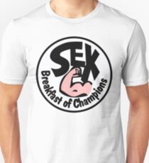 Coloured Breakfast of Champions Unisex T-Shirt