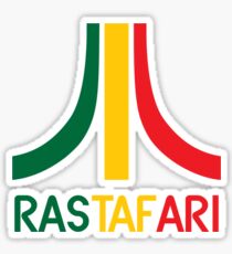 Rasta-Atari Sticker