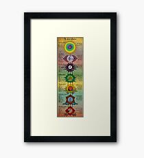 The Seven Chakras Framed Print