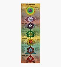 The Seven Chakras Photographic Print