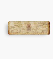Suryanamaskar – The Sun Salutation Canvas Print