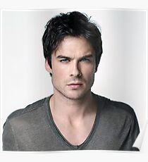 Ian Somerhalder Damon Salvatore The Vampire Diaries Poster