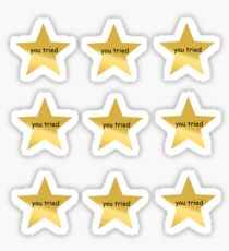 Du hast Sterne probiert Sticker