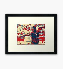 Hat Trick Framed Print