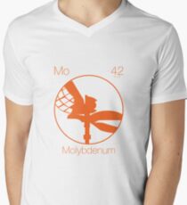 Crow Mo (Larger Logo) Men's V-Neck T-Shirt