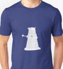 Exterminate White Unisex T-Shirt