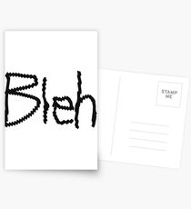 Bleh. Postcards