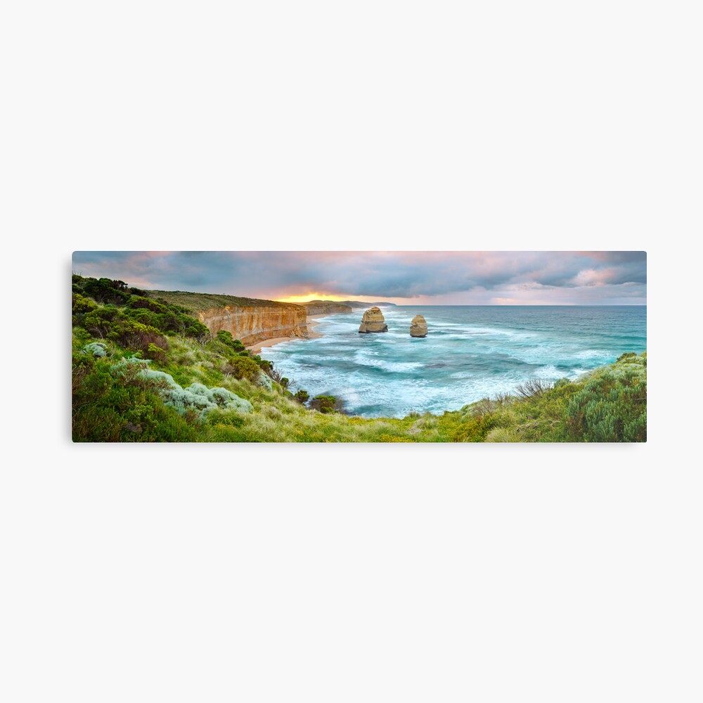 Gibsons Beach, Twelve Apostles, Great Ocean Road, Victoria, Australia Metal Print