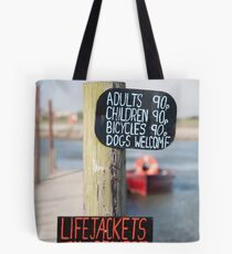 Walberswick ferry Tote Bag