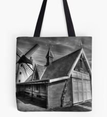 Lythams Lifeboat Station and Windmill Tote Bag