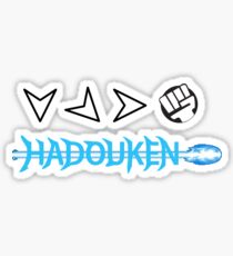 Hadouken Shirt Sticker