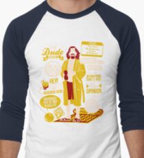 The Dude Quotes Men's Baseball ¾ T-Shirt