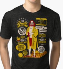 The Dude Quotes Tri-blend T-Shirt