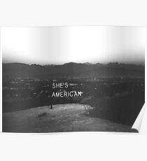 She's American Poster