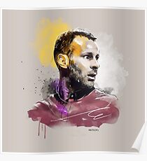 Ryan Giggs (MUFC) Painting Poster