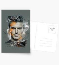 David Beckham - Painting Postcards
