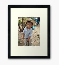Yee-haw Framed Print