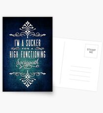 High Functioning Sociopath Postcards