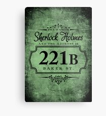 The name's Sherlock Holmes Metal Print