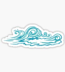 Pegatina Olas