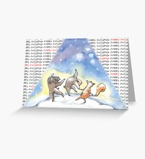 Happy Holydays Greeting Card