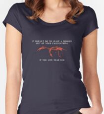It doesn't do... Women's Fitted Scoop T-Shirt