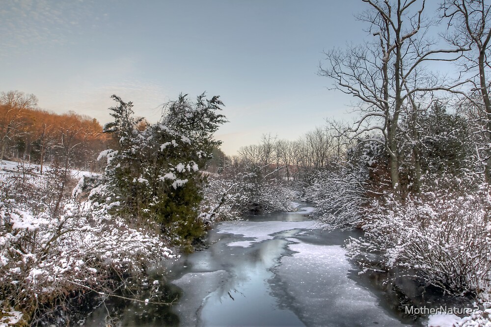 "Deep Creek At Green Lane Reservoir Pennsylvania USA" by