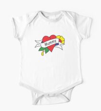 Mummy tattoo kids t-shirt One Piece - Short Sleeve