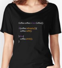 Coffee - code Women's Relaxed Fit T-Shirt