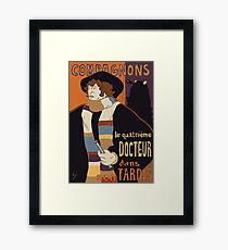Le Fourth Doctor Framed Print