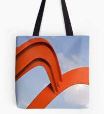 Red structure Tote Bag
