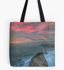 Freshwater Bay Sea Stacks Tote Bag