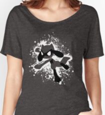 Riolu Splatter Women's Relaxed Fit T-Shirt