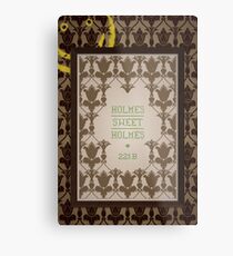 Holmes Sweet Holmes Metal Print