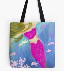 Mermaid Seeks the Surface Tote Bag