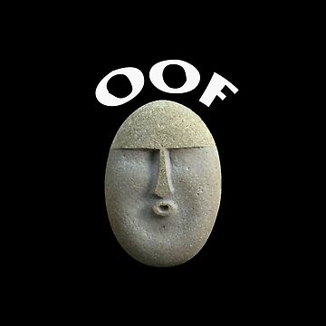 Oof Stones Definition | Greeting Card