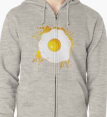 Fried_Egg Zipped Hoodie