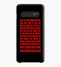 You'll Never Walk Alone - RED Hülle & Klebefolie für Samsung Galaxy