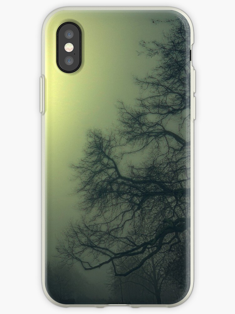 "Foggy trees" iPhone Cases & Covers by henribanks Redbubble