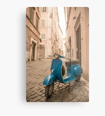 Vespa Metal Print