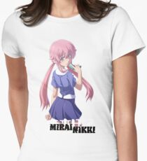 Gasai Yuno Future Diary Low Cost HQ Women's Fitted T-Shirt