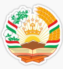 Emblem of Tajikistan Sticker