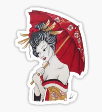 Geisha: Stickers | Redbubble