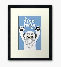 Monster Hugs Framed Print