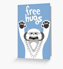 Monster Hugs Greeting Card